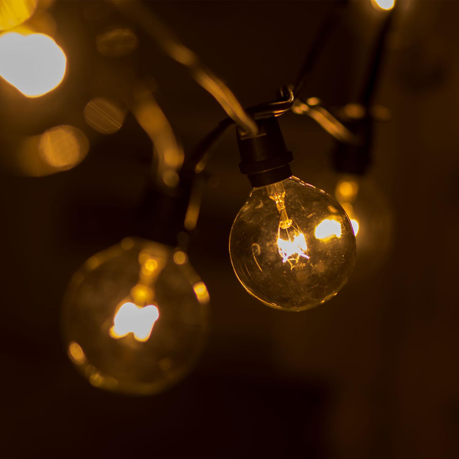 14 Incandescent String Light With Round Bulbs By Bulbrite Wedding Planning Registry Gifts