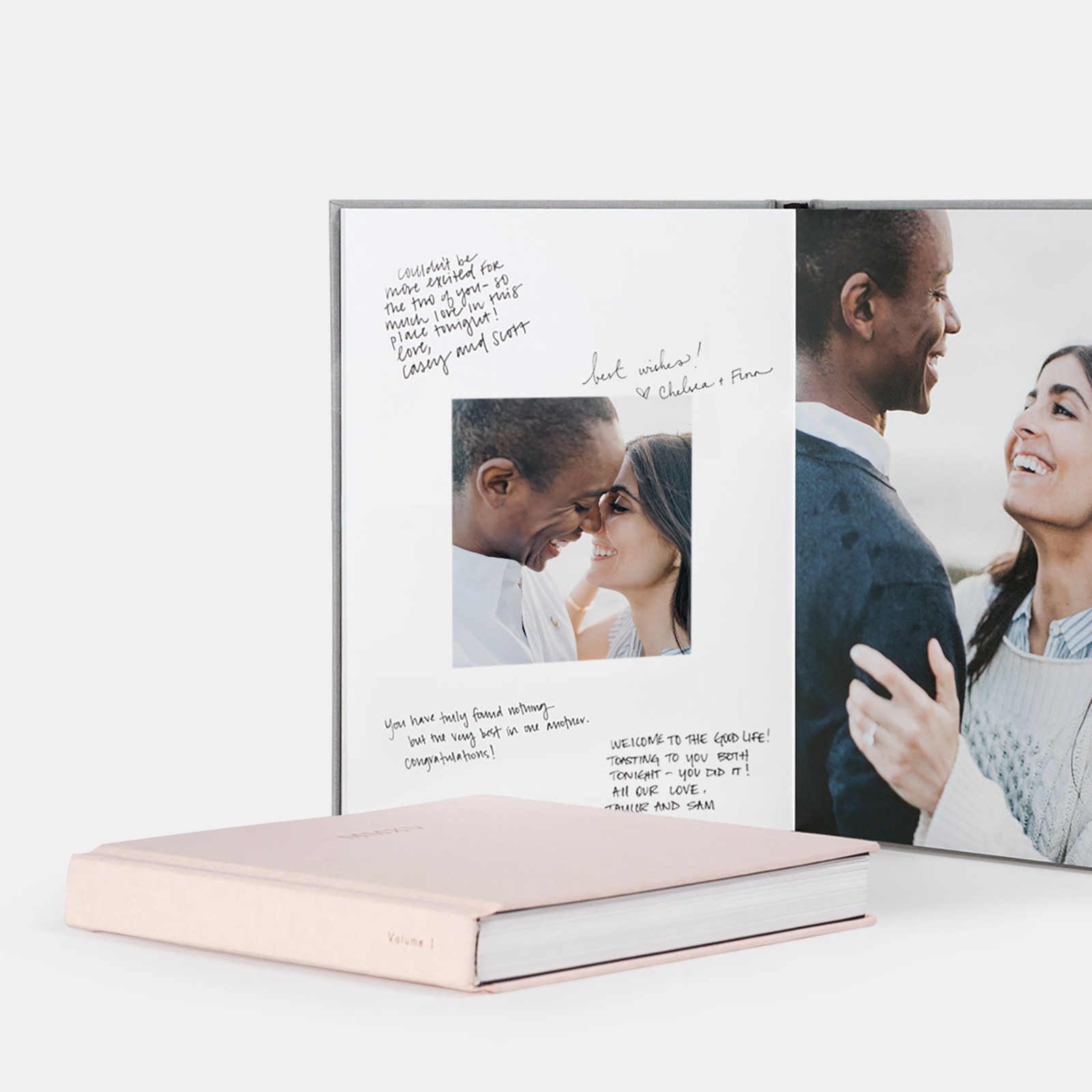 wedding guest book zola wedding guest photo book