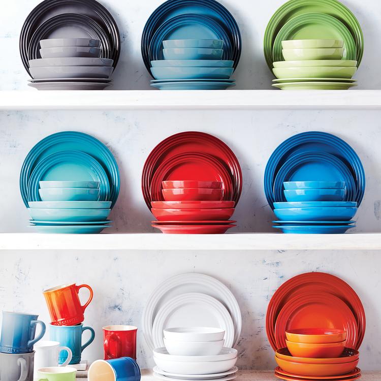 LE CREUSET Party Plate Set of 2×3 合計6枚 LE CREUSET Party Plate Set of 2×3 合計6枚 LE CREUSET Party Plate