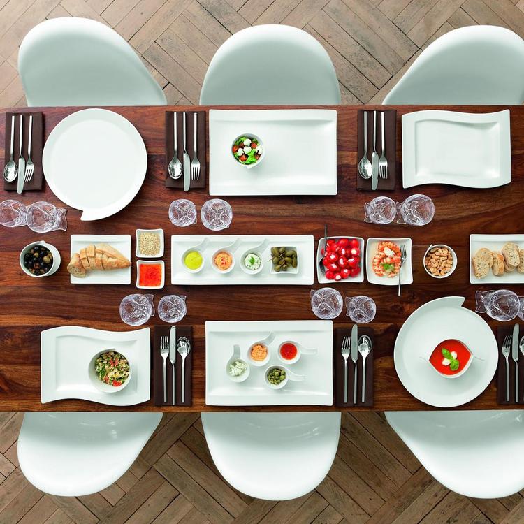 【新品】　Villeroy & Boch ニューウェーブプレート　3枚セット売り Amazon.com | Villeroy & Boch New Wave Place Setting, Service