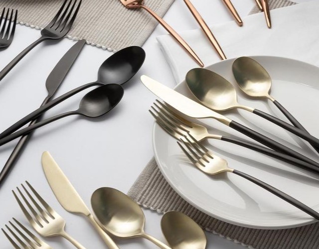 Cambridge Silversmiths, Beacon 20-Piece Flatware Set, Service for