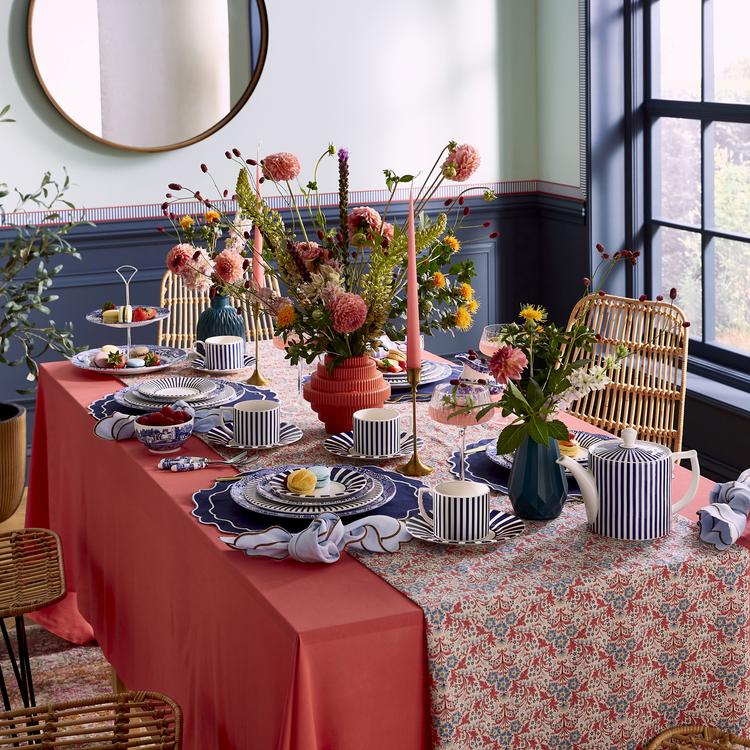 Spode, Blue Italian Brocato Collection | Zola