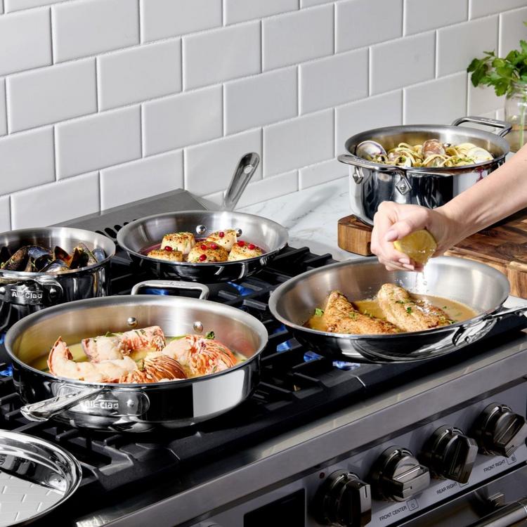 All-Clad, d3 Tri-Ply Cookware Collection | Zola