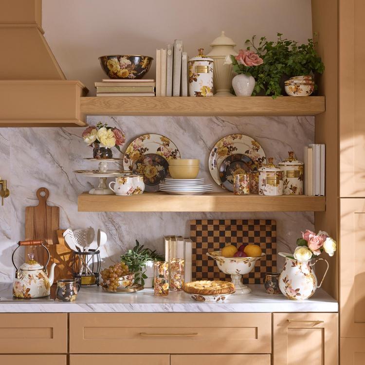 MacKenzie-Childs, Wild Rose White Collection | Zola