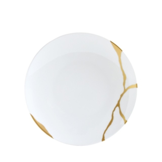 Bernardaud Kintsugi-Sarkis 24K Gold Oval Platter