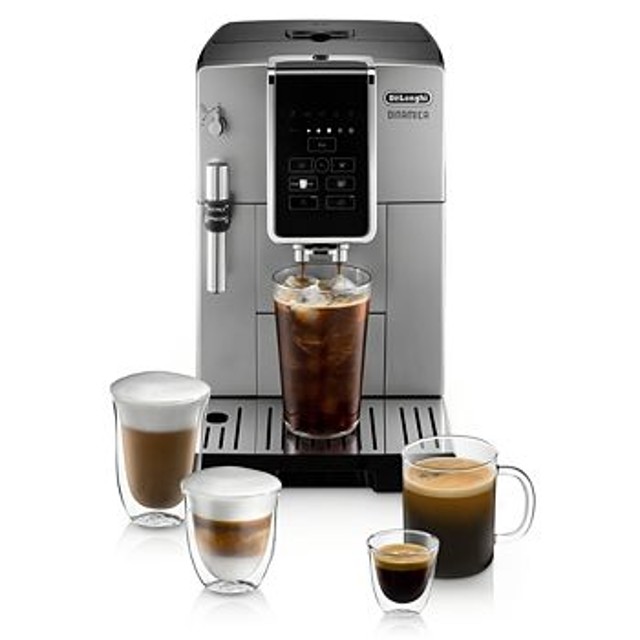De'Longhi Dinamica TrueBrew Over Ice™ Fully Automatic Coffee & Espresso Machine with Premium Adjustable Frother - 100% Exclusive