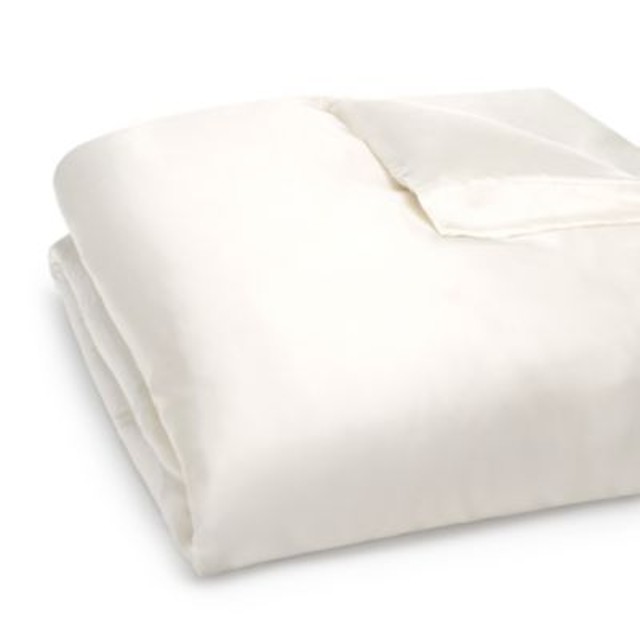 Gingerlily Silk Solid Duvet Cover, King