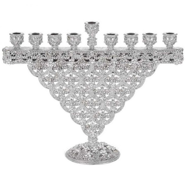 Olivia Riegel Crystal Sinclair Menorah