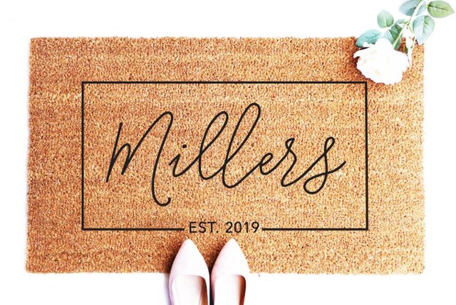Personalized Doormat, Last Name Doormat,...